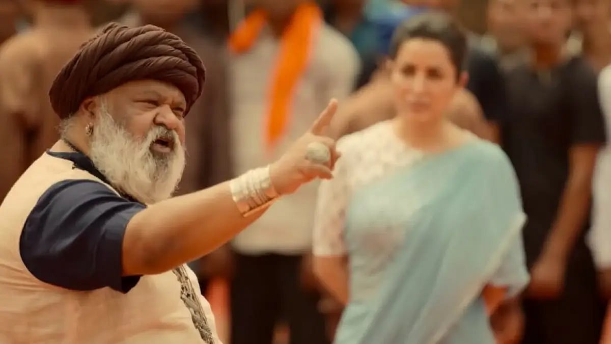 Saurabh Shukla And Tisca Chopra In A Still From 'Dahan'