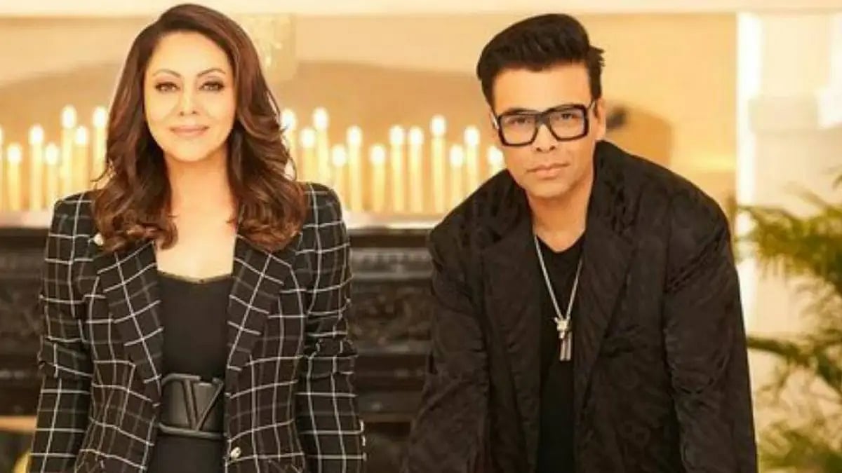 Gauri Khan With Karan Johar