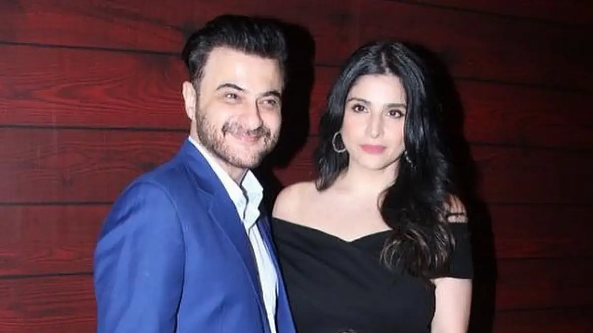 Sanjay Kapoor with wife Maheep Kapoor 