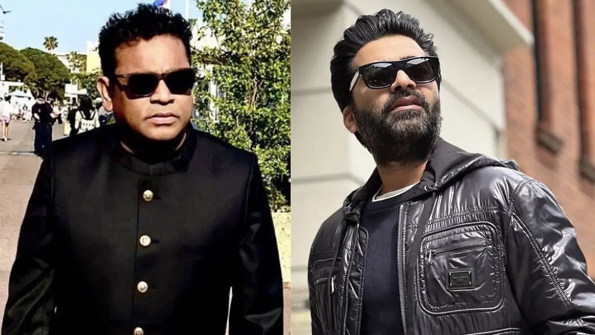 A.R.Rahman and Silambarasan