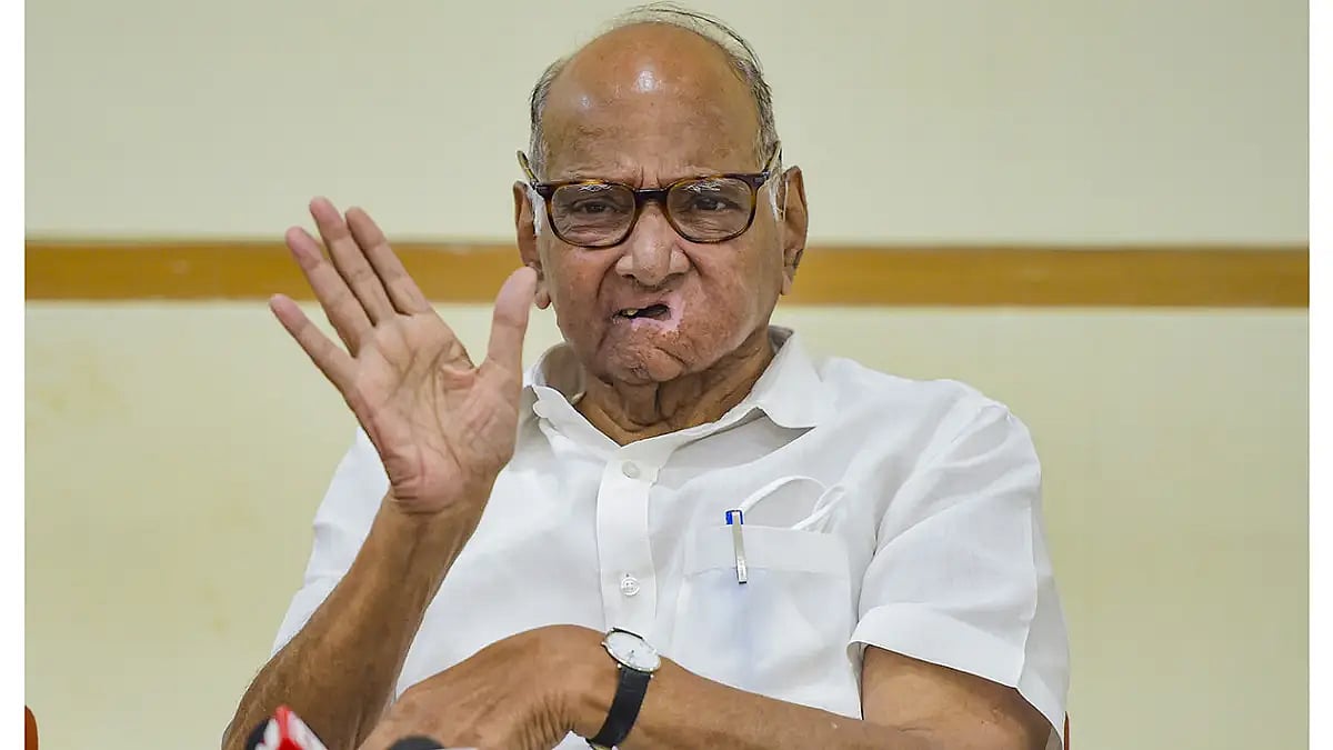 NCP chief Sharad Pawar press conference