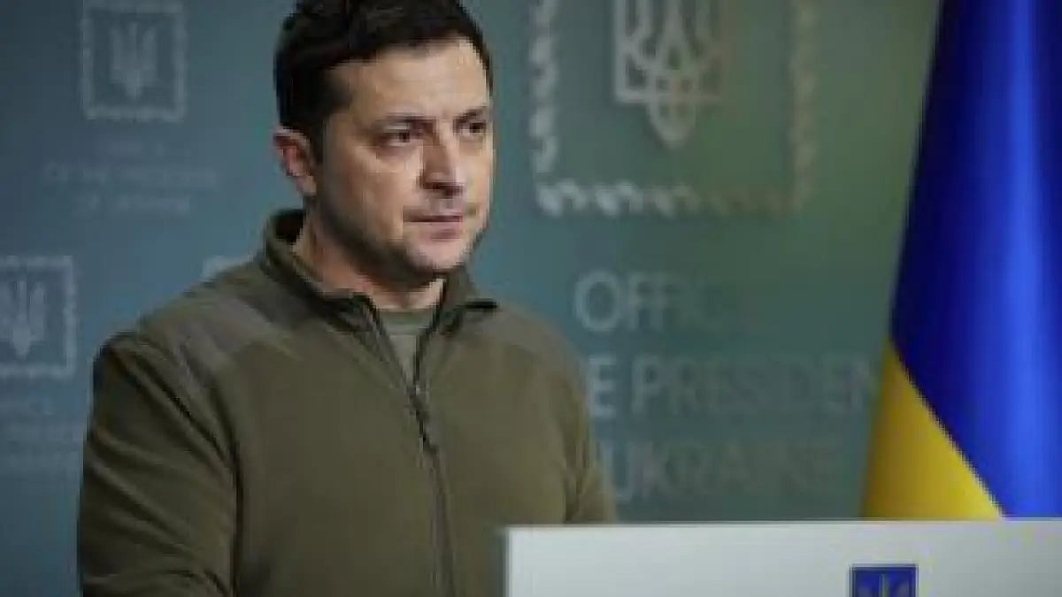 Ukrainian President Volodymyr Zelenskyy