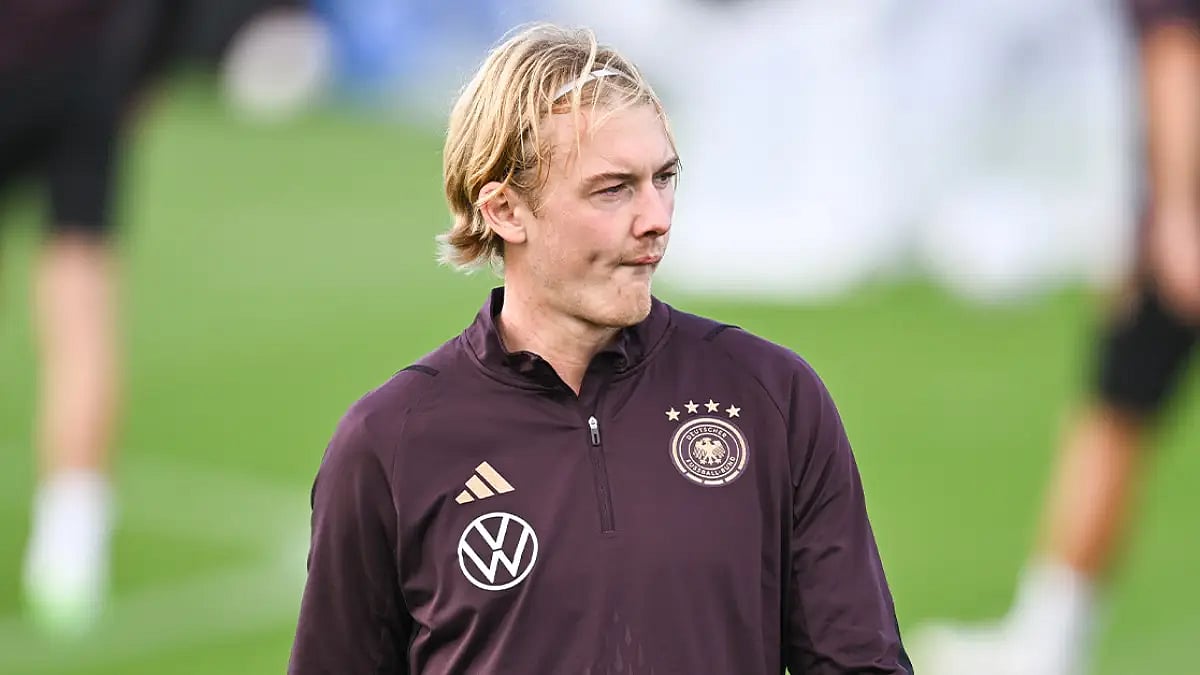 Julian Brandt has left Germany squad due to cold-like symptoms. He has tested negative for COVID-19.