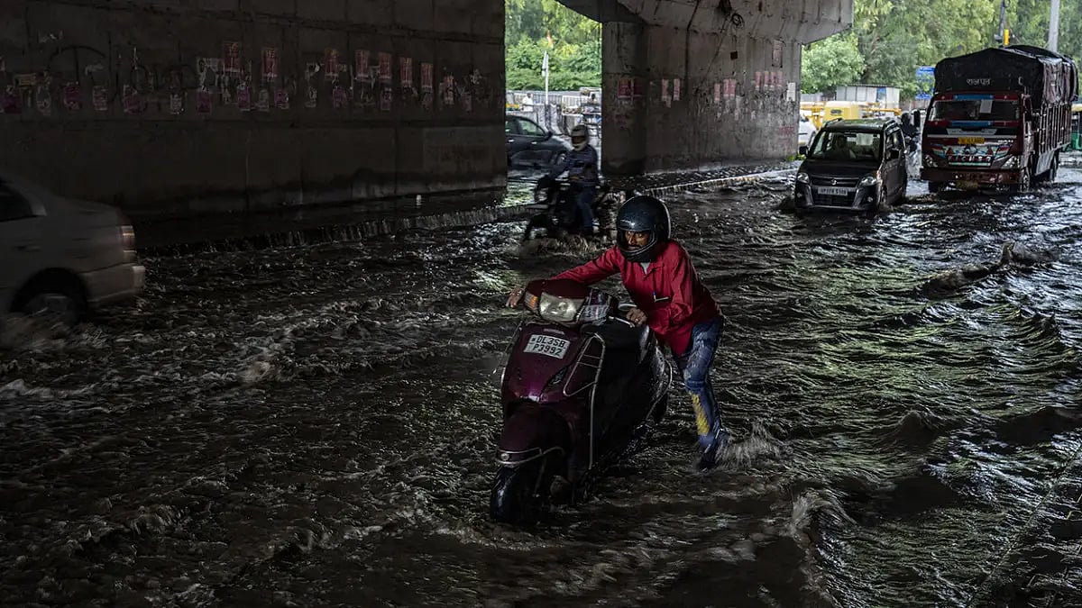Weather: Rain in New Delhi 