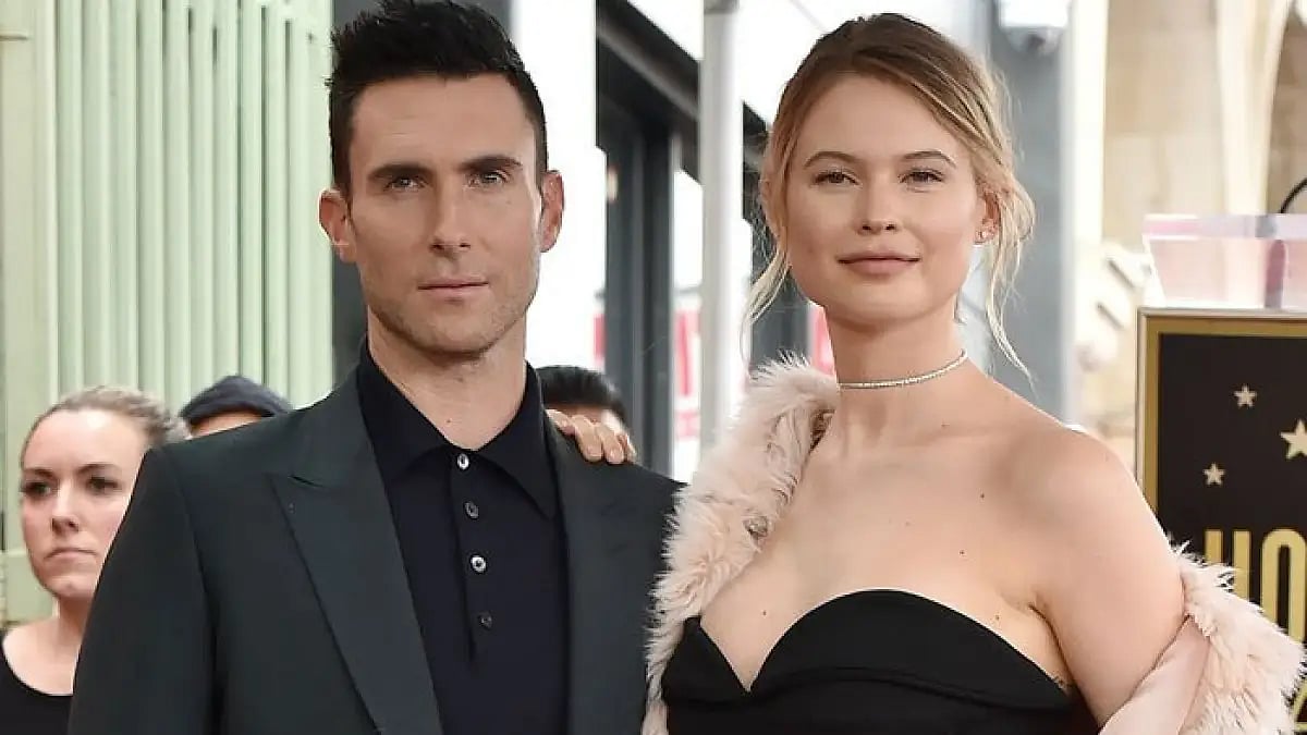 Adam Levine And Behati Prinsloo