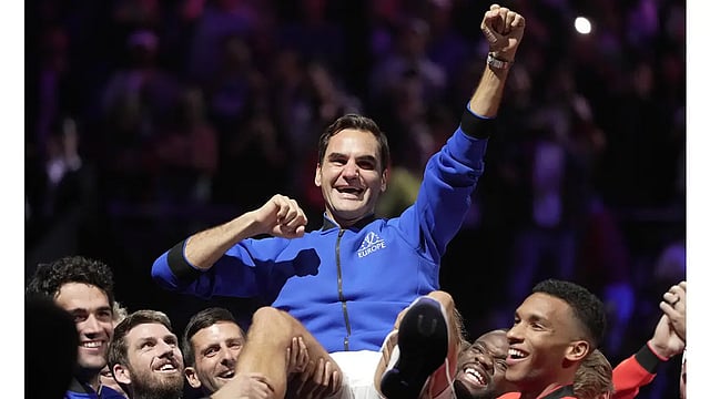 Roger Federer’s Bids Adieu After Doubles Loss With Rafael Nadal At Laver Cup 2022 – In Pics