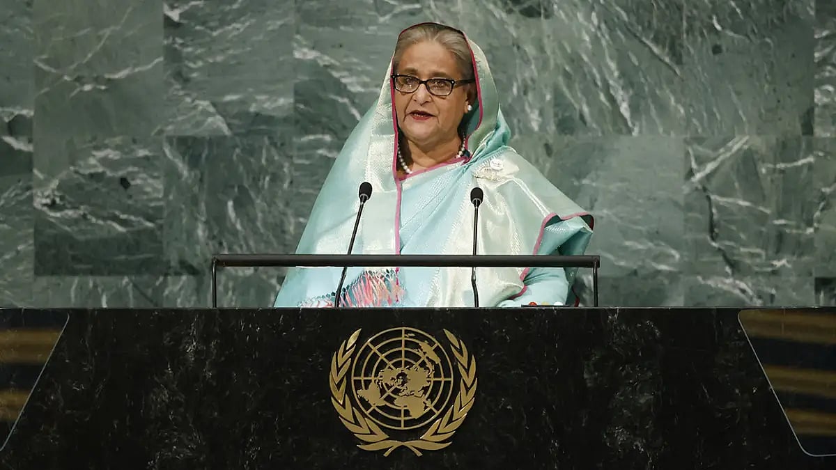 File image : Bangladeshi Prime Minister Sheikh Hasina
