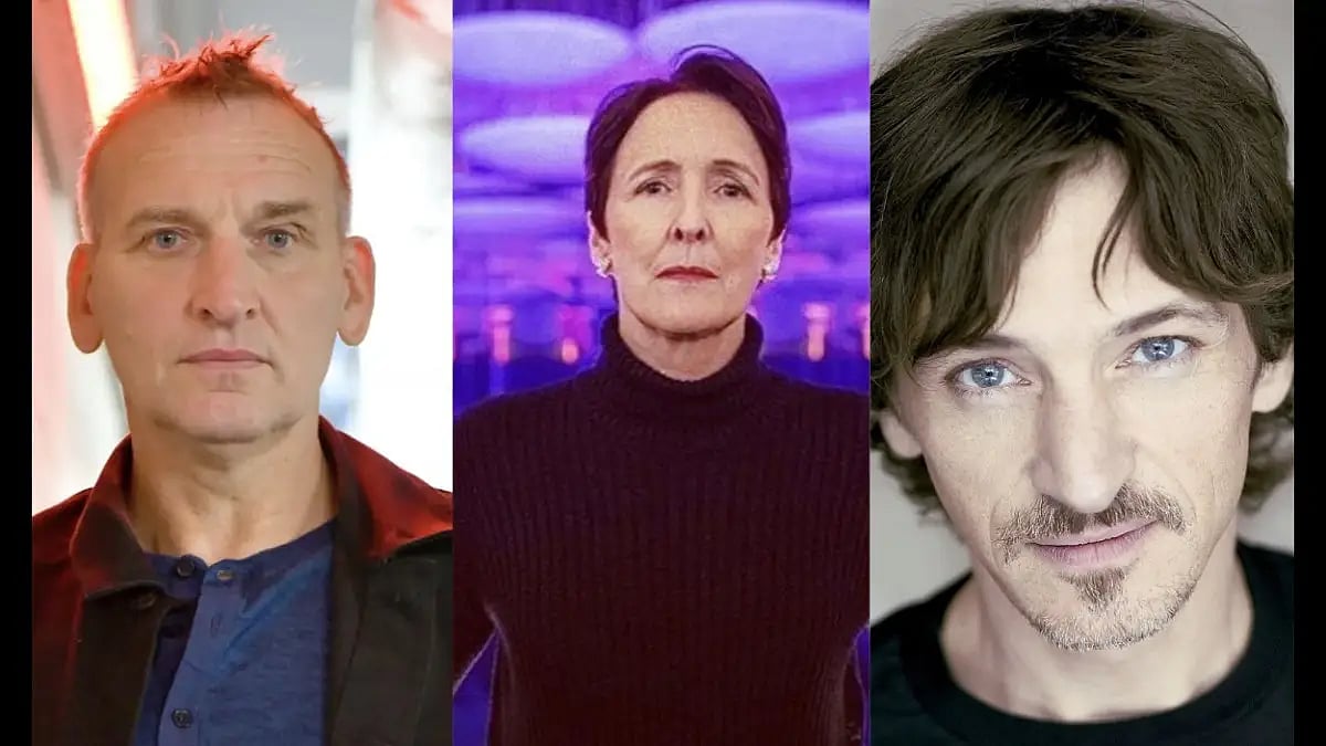 Christopher Eccleston, Fiona Shaw and John Hawkes