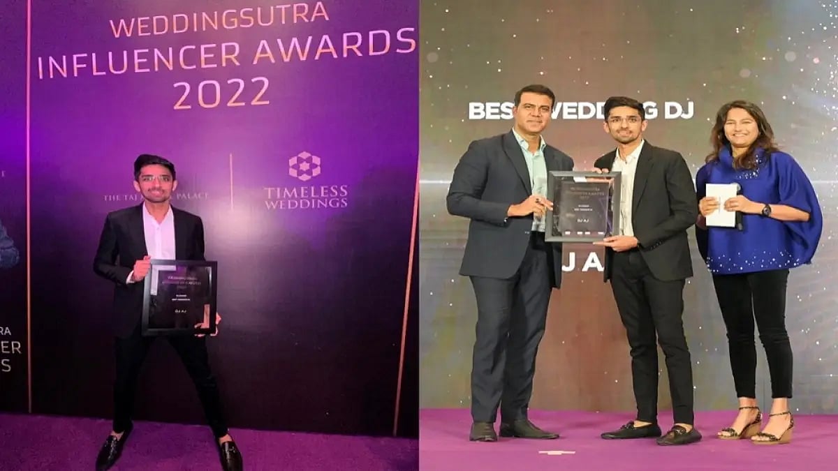 DJ AJ wins The Best Wedding DJ