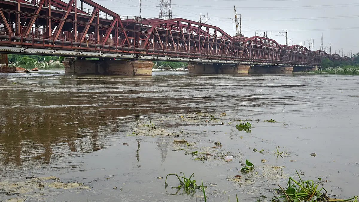 Yamuna River water level rise 