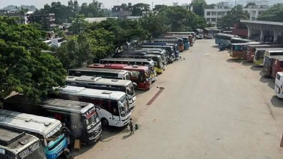 The contract workers went on strike on September 22