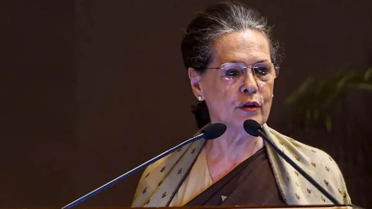 Congress President Sonia Gandhi