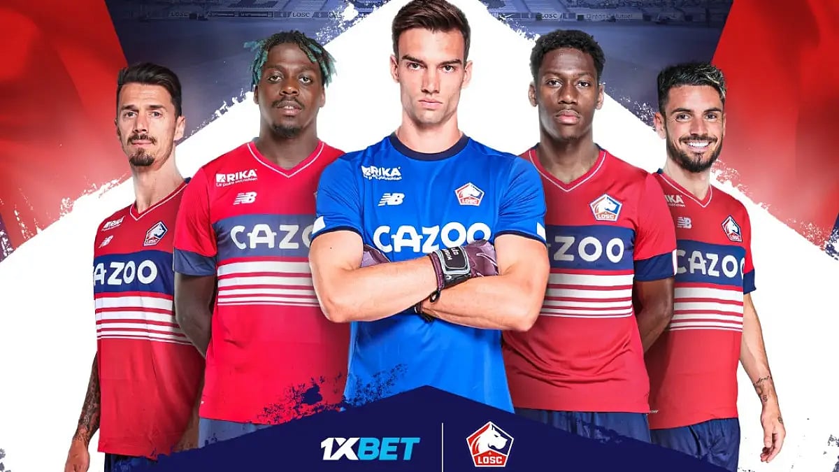1xbet is the new official regional partner of LOSC Lille