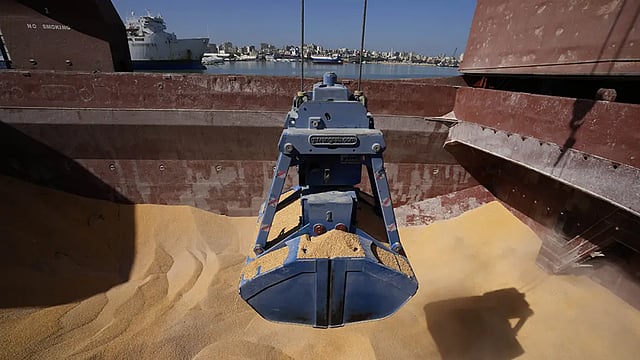 First Ukrainian Grain Shipment Arrives In Lebanon After Russian Invasion