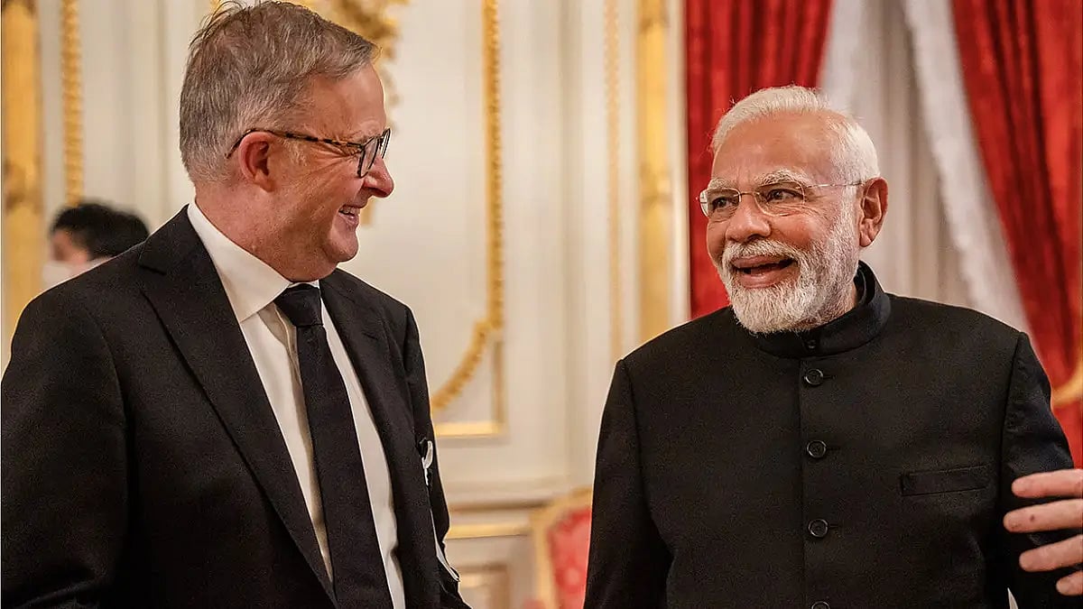 PM Modi meets Anthony Albanese 