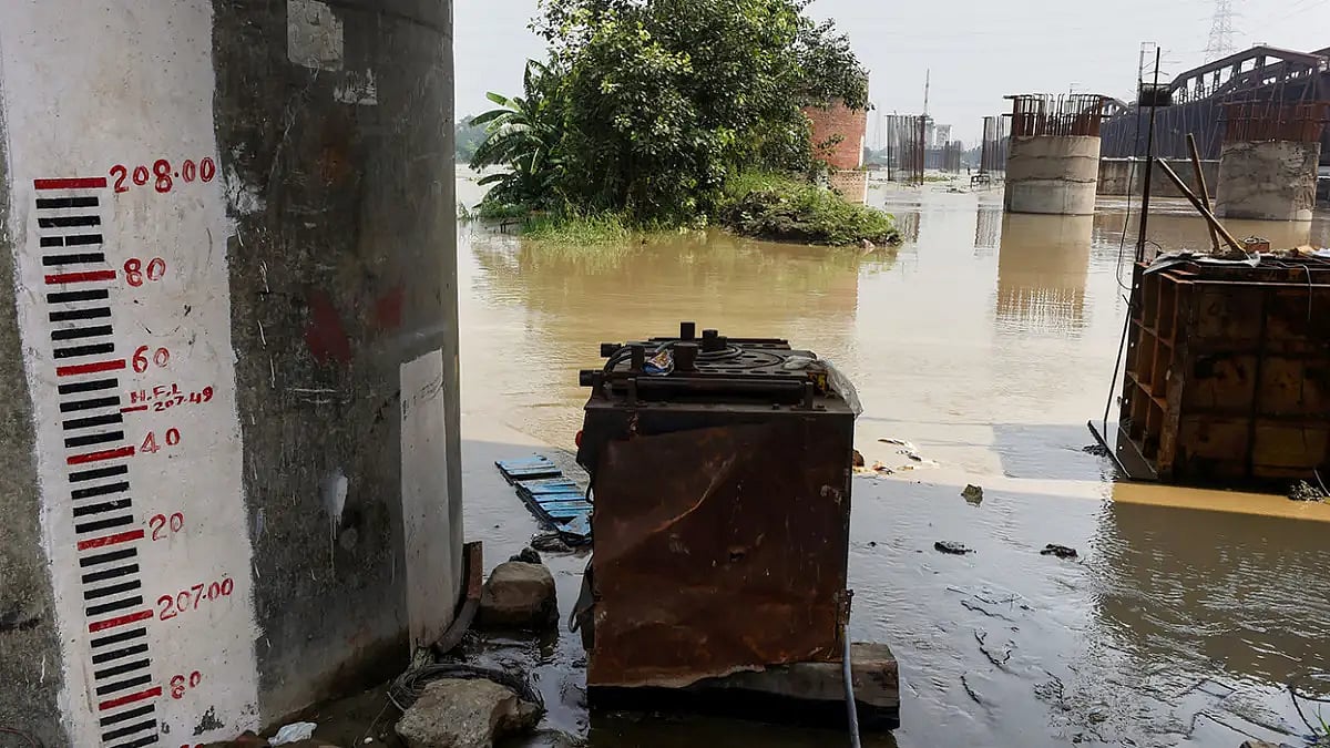 Yamuna river water level 