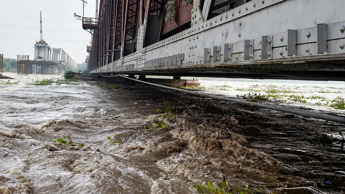 Yamuna river water level 