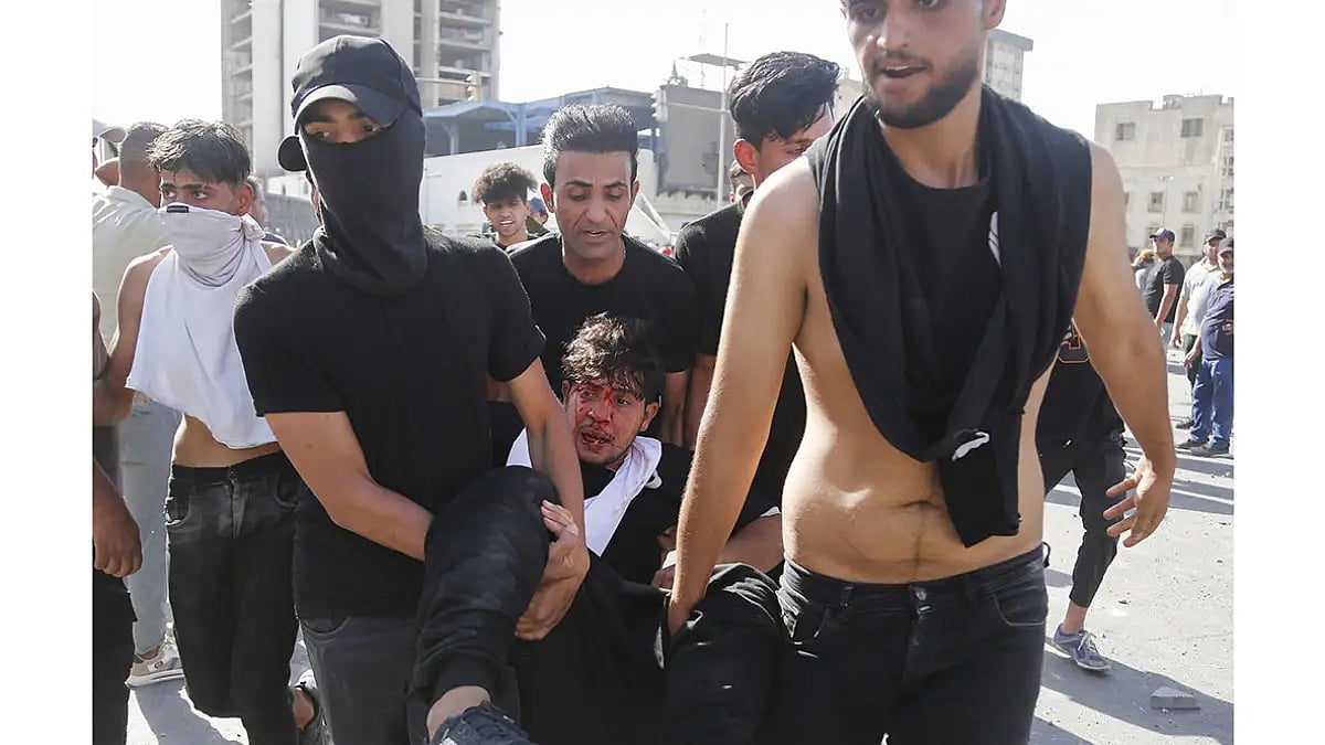 Anti-government protest in Iraq