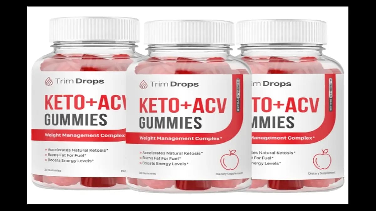 Trim Drops Keto + ACV Gummies