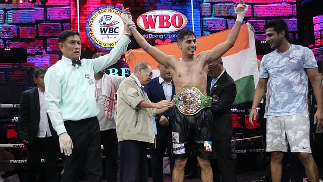 Boxer Shiva Thakran Wins WBC Asia Continental Title