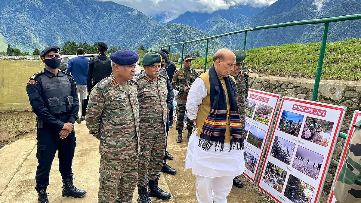 Rajnath Singh in Dibang valley 