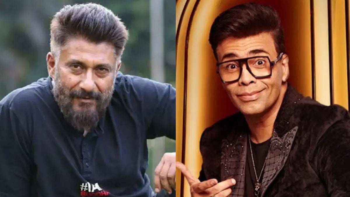 Vivek Agnihotri and Karan Johar