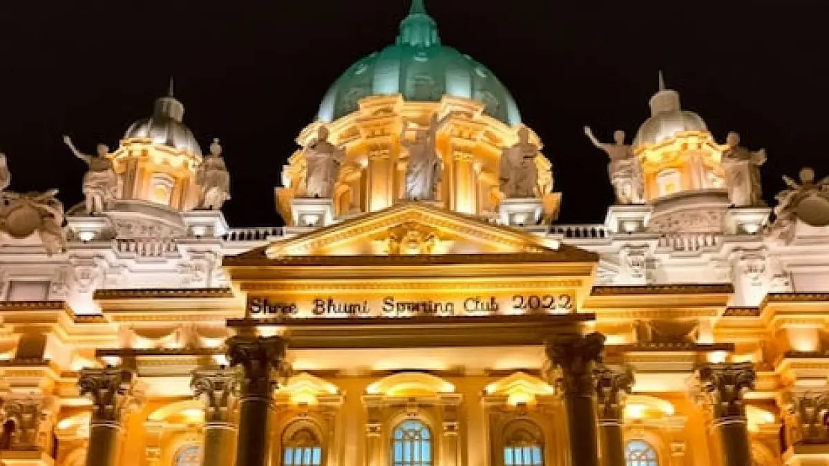 Sree Bhumi Sporting club presents Durga Puja pandal in the form of Vatican City in 2022 