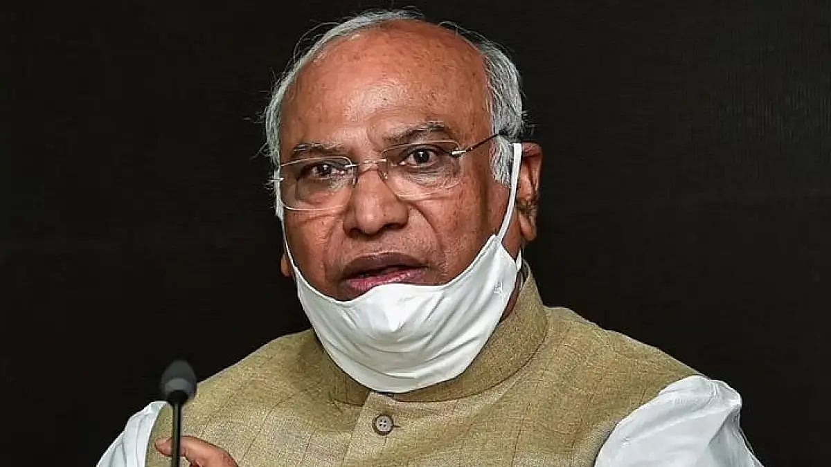 Congress leader Mallikarjun Kharge