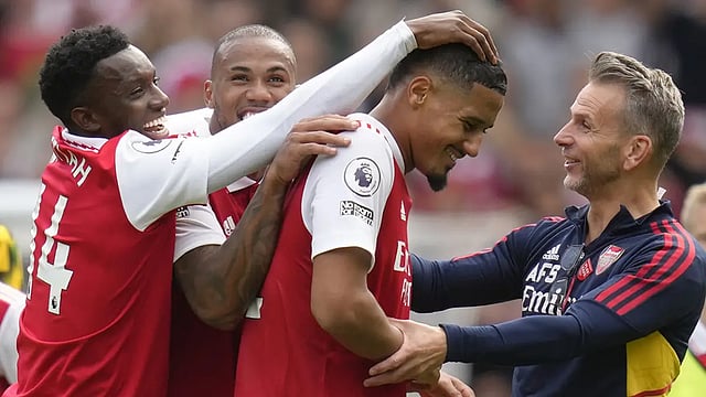 Premier League 2022-23: Gabriel Jesus Stars As Arsenal Paint North London Derby Red – In Pics