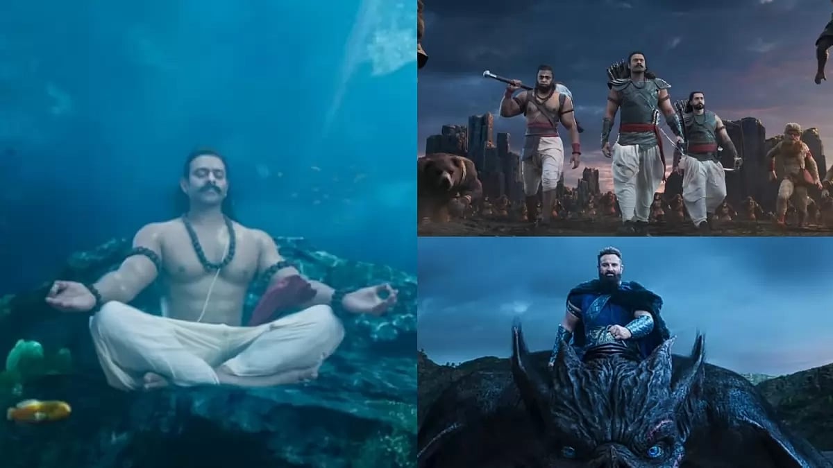 Screenshots from Adipurush teaser