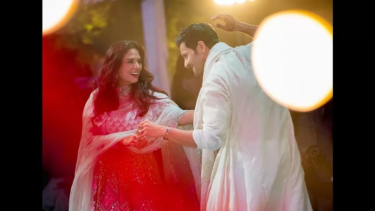 Richa Chadha-Ali Fazal during their wedding festivities