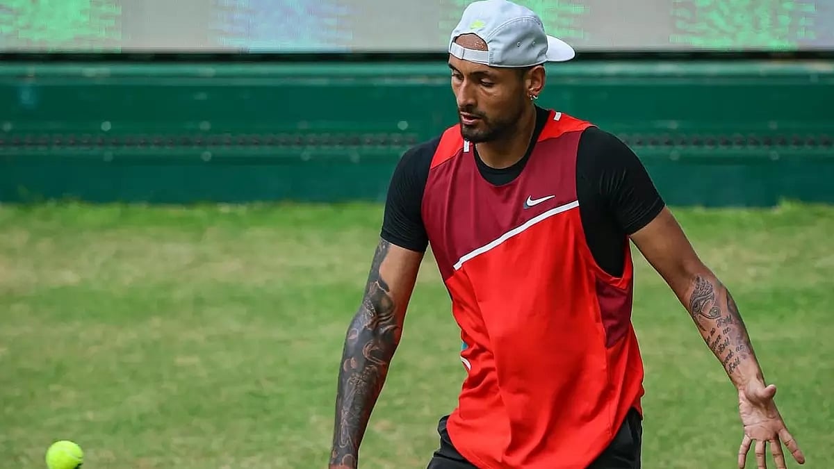 Nick Kyrgios made references to his mental health struggles during  Wimbledon and US Open.