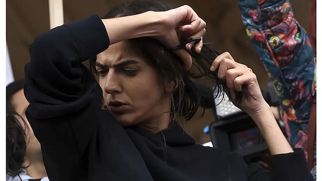 Anti-Hijab Protest: Fire Breaks Out At Iran Prison; Gunshots Heard In Videos
