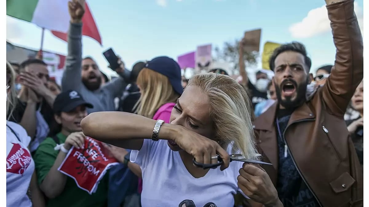 Protests had erupted in Iran over a young woman’s death after being arrested by the morality police for allegedly violating Iran's strict Islamic dress code