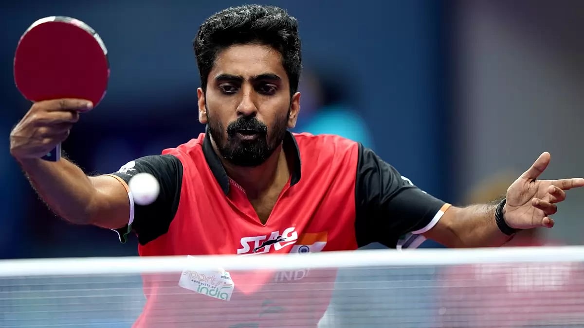 India's G Sathiyan lost to Felix Lebrun of France in World Table Tennis Championships.  
