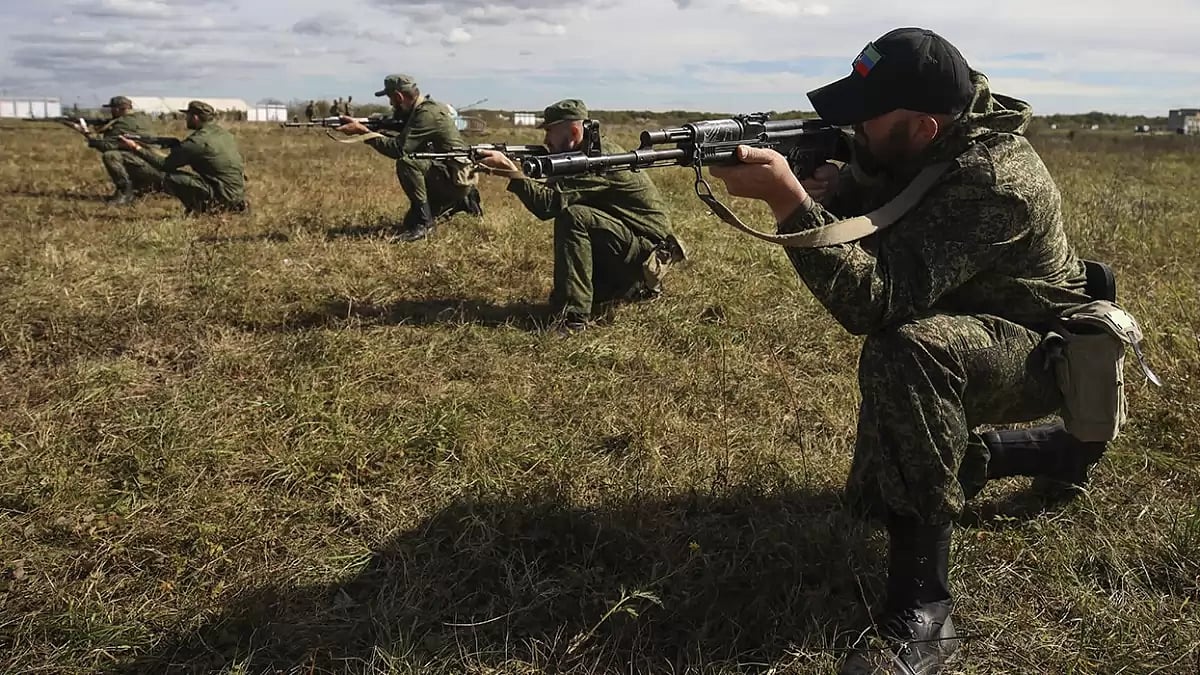 Russian new recruits