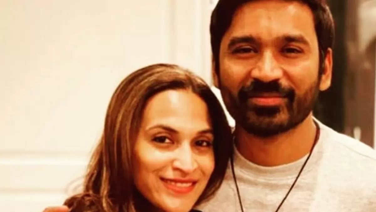 Dhanush and Aishwaryaa
