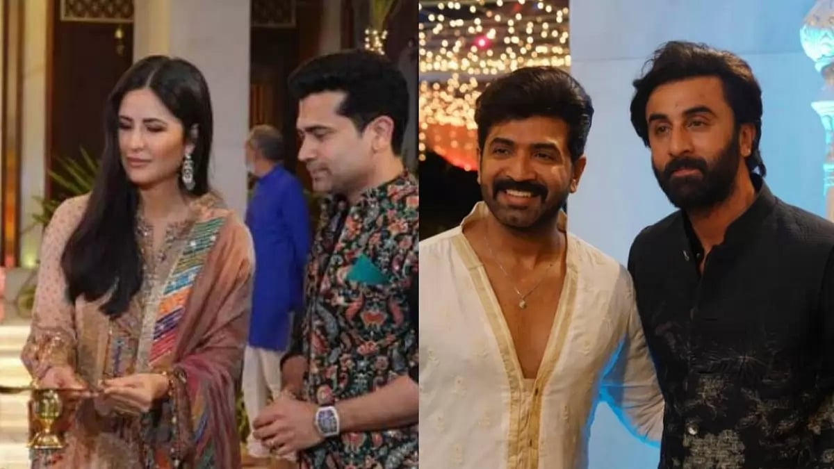 Katrina Kaif and Ranbir Kapoor at the event