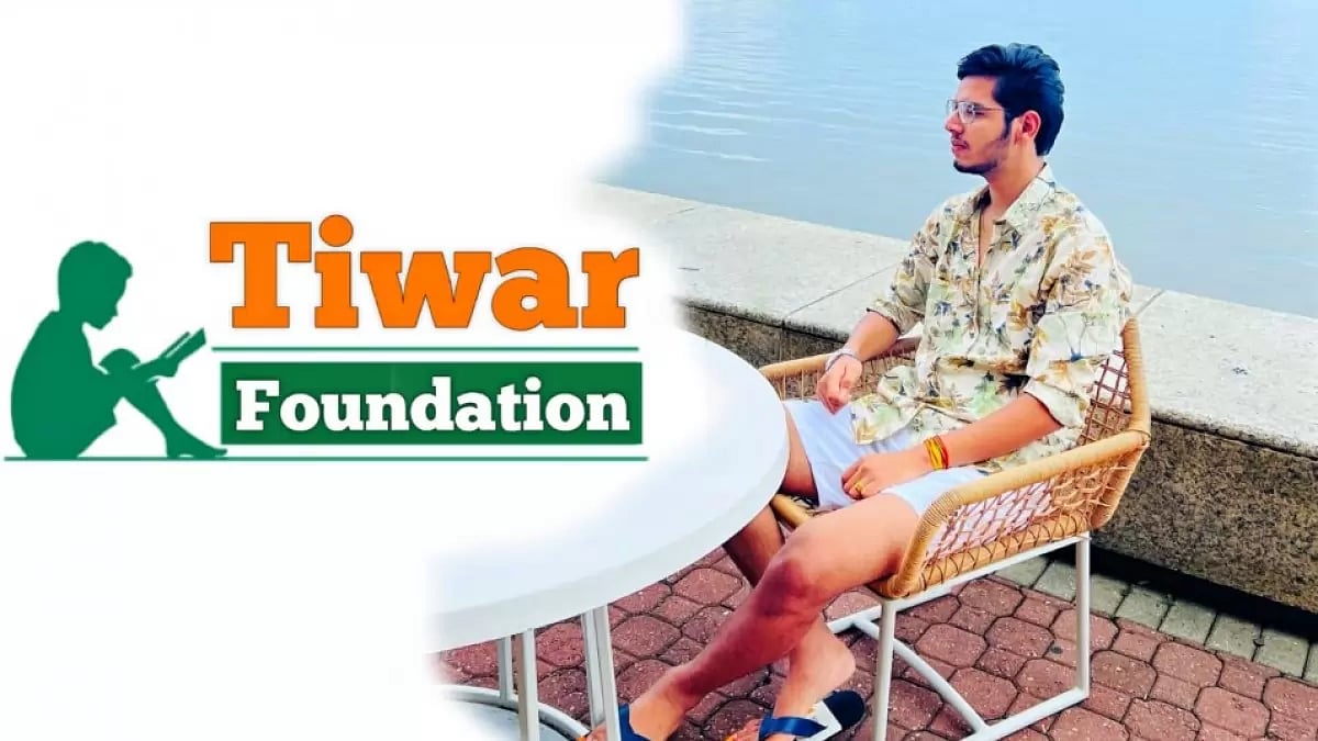 Shubham Tiwari, Founder, Tiwar Foundation