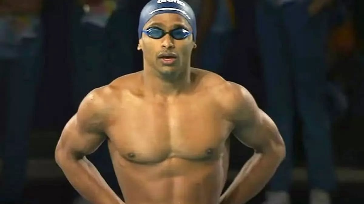 Sajan Prakash bossed the men's 50m butterfly at National Games 2022.
