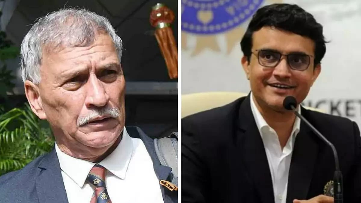 Roger Binny (L) has become the frontrunner to replace Sourav Ganguly as BCCI president. 