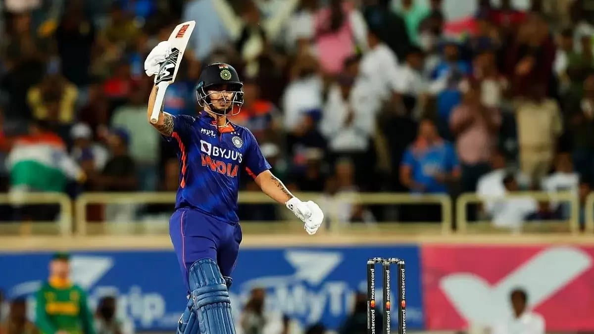 Ishan Kishan's blistering 93 included 7 sixes and 4 fours.