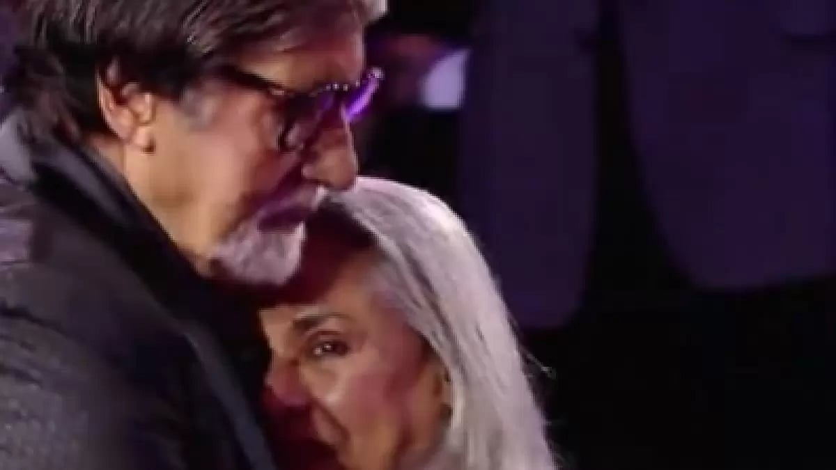 Jaya Bachchan and Amitabh Bachchan