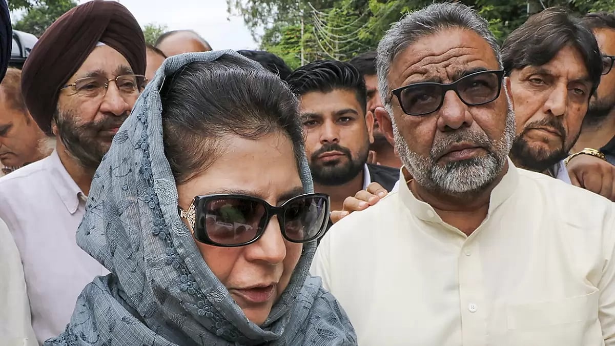 Mehbooba Mufti in Jammu 