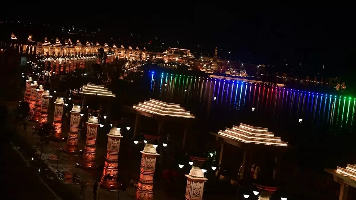 Mahakal Corridor all decked up before inauguration in Ujjain