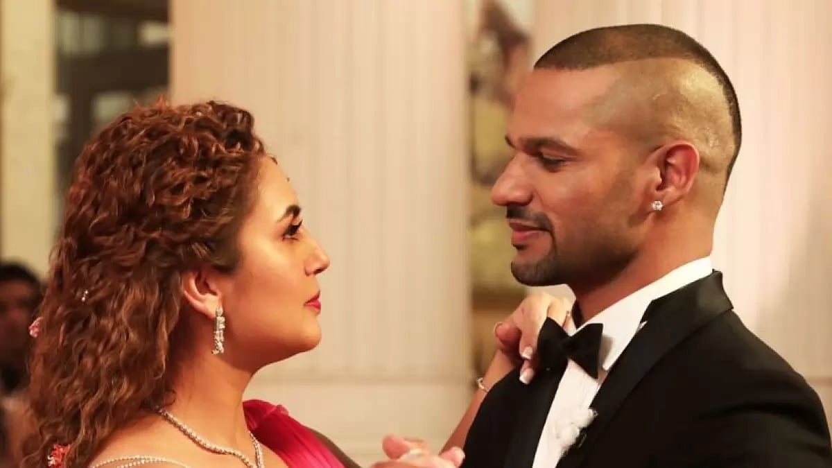 Huma Qureshi and Shikhar Dhawan in 'Double XL'