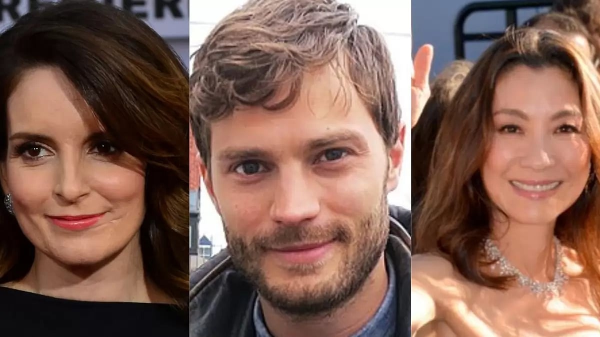 Tina Fey, Jamie Dornan, Michelle Yeoh