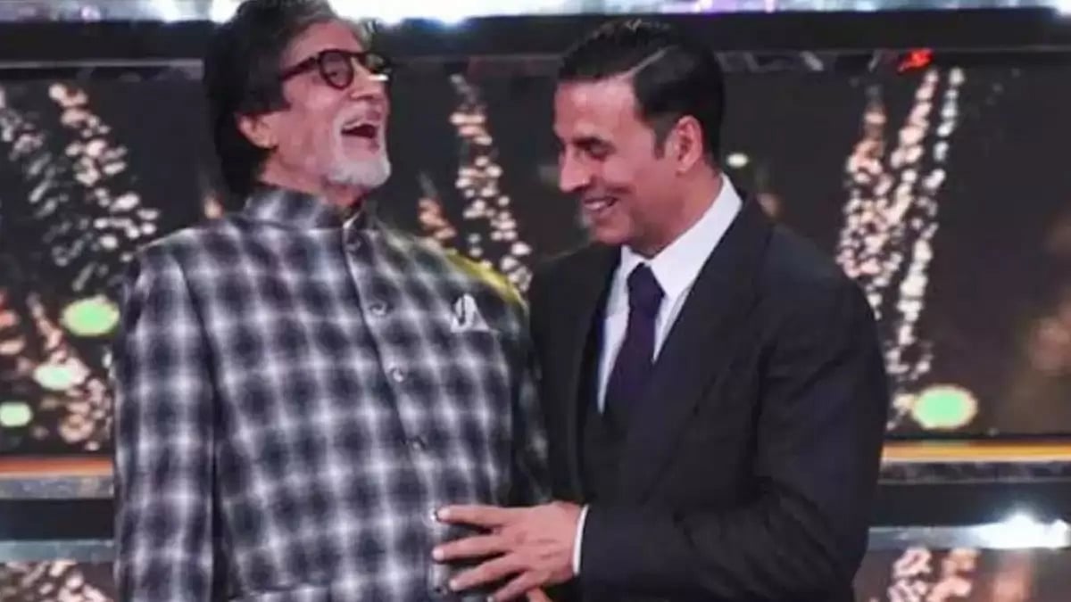 Amitabh Bachchan and Akshay Kumar
