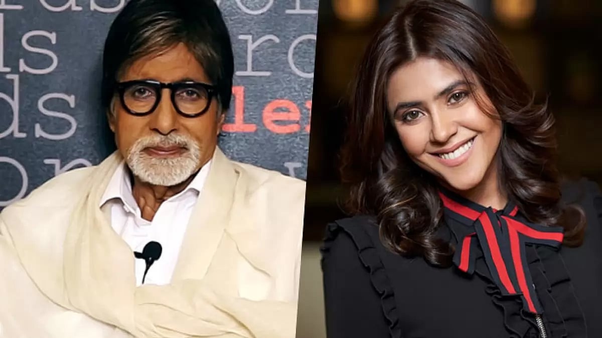 Ekta Kapoor And Amitabh Bachchan