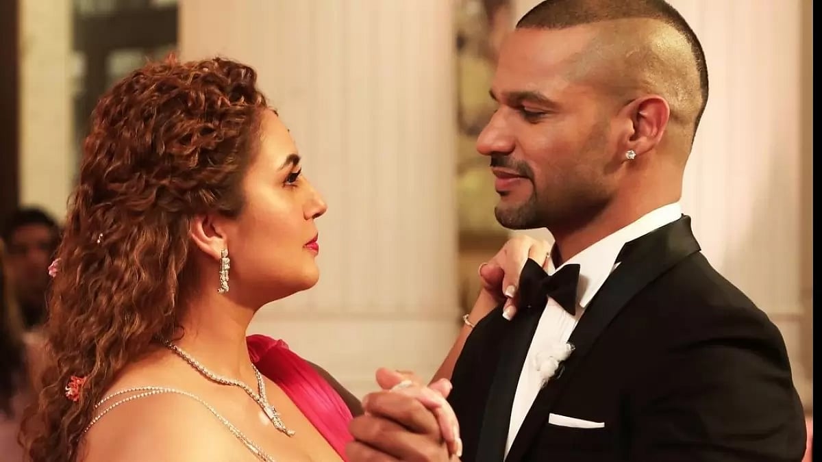 Shikhar Dhawan With Huma 